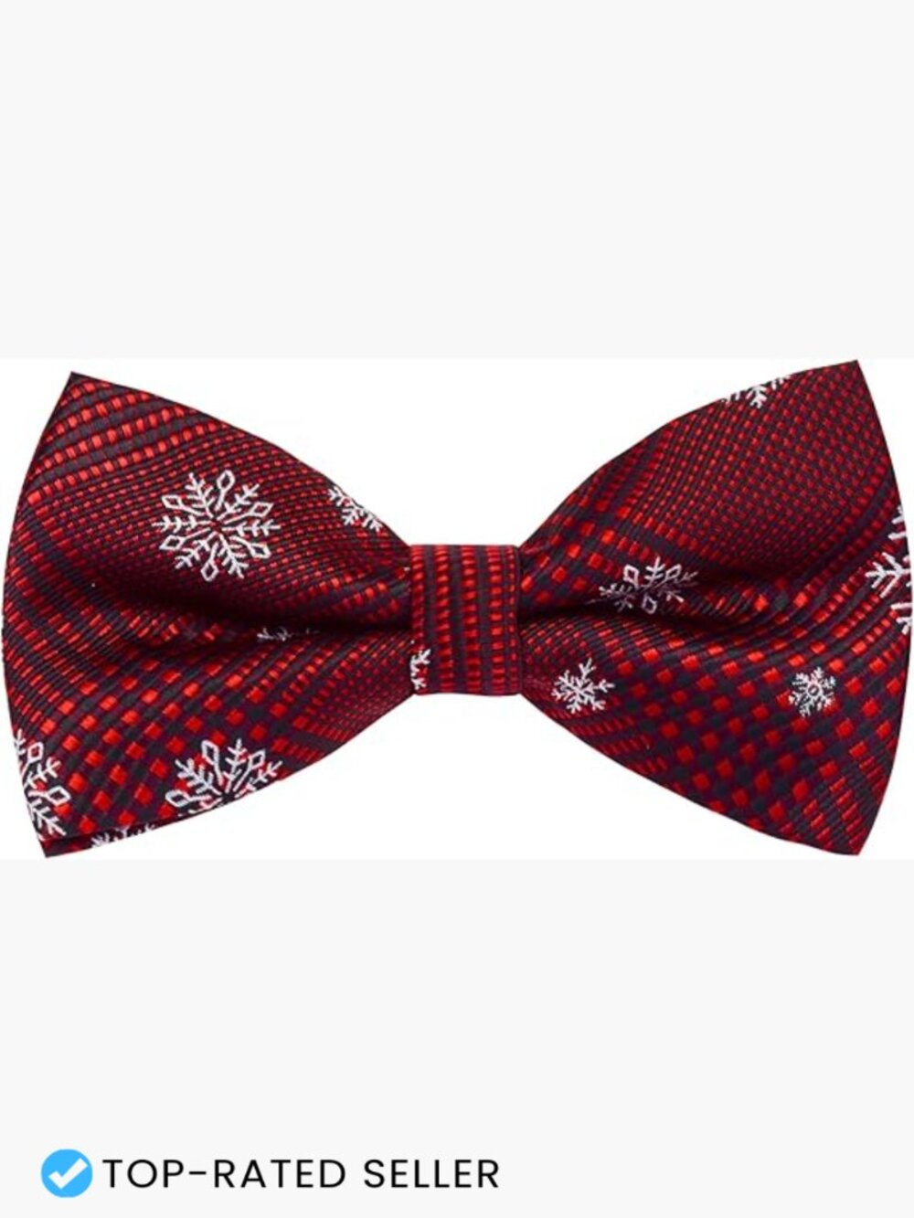Pre-Tied Silk Blend Bow Tie Adjustable Holiday Party Festive Formal Wear